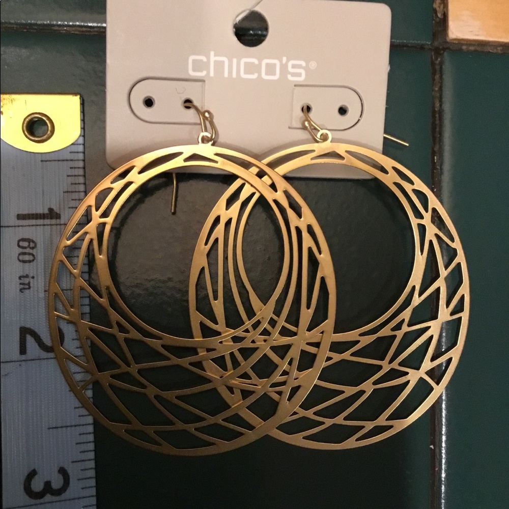 Chico weave loop earrings